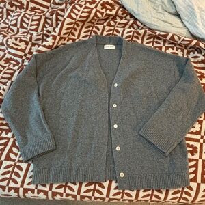 James Street oversized wool cardigan